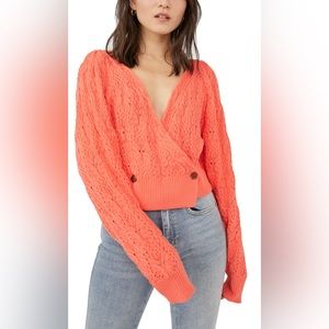 Free People Olive You Cardigan